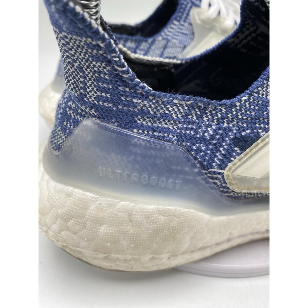 Adidas Shoes Women Size 5.5  Ultraboost 21 Blue Athletic Running 4125 - Picture 9 of 14